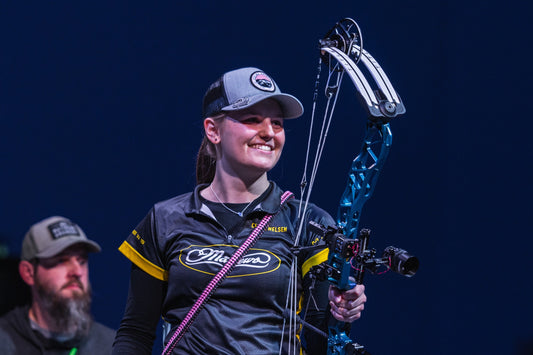 Chloe Nelsen, young compound archer